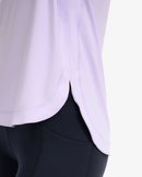 BloqUV: Women's UPF 50 Relaxed Scalloped Top (2015) - Lavender Clothing