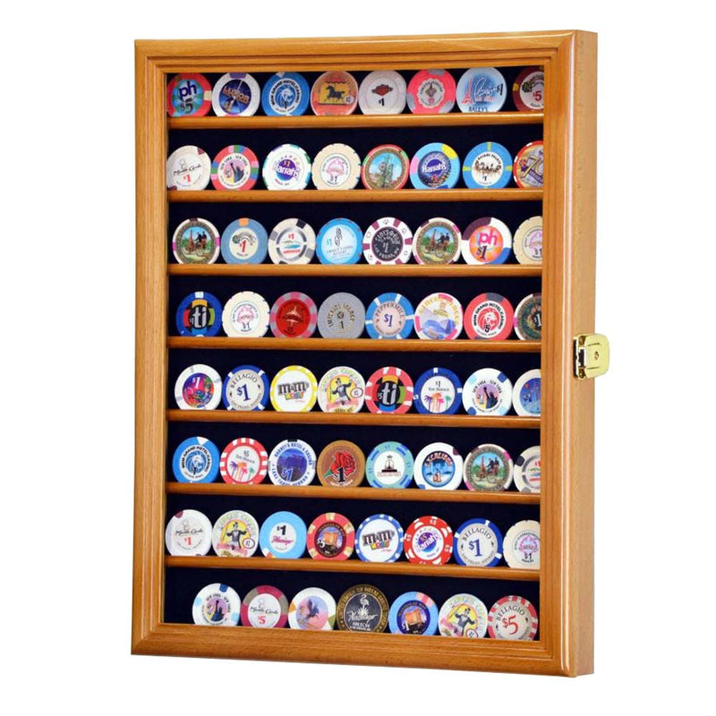 Eureka Golf: 64 Poker Chip Display Cabinet