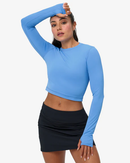 BloqUV: Women's UPF 50 Everyday Crop Top (4015) - Indigo