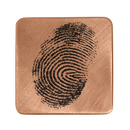 Sunfish: Embossed Ball Marker - Fingerprint