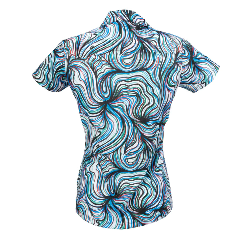 Nancy Lopez Golf: Women's Legacy Short Sleeve Plus Polo - Flow