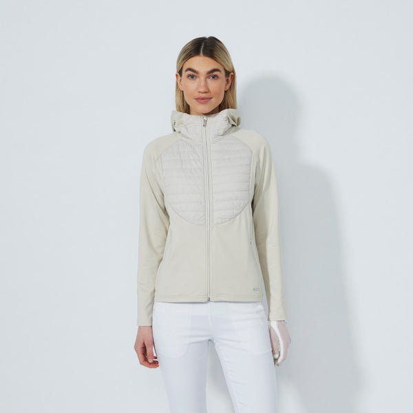 Daily Sports: Women's Allos Hybrid Jacket - Raw Beige