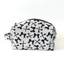 Sassy Caddy: Women's Accessories Pouch - Bows and Tees