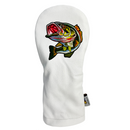 Sunfish: Hand Embroidered Driver Headcover - Largemouth Bass