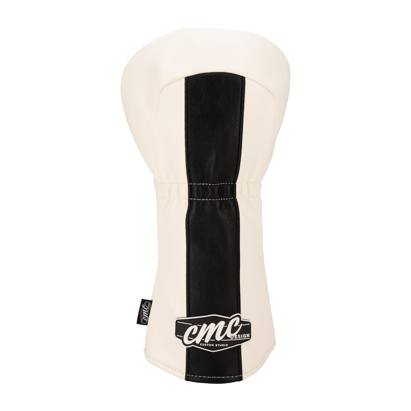 Golf Terms White Driver Headcover by CMC Design
