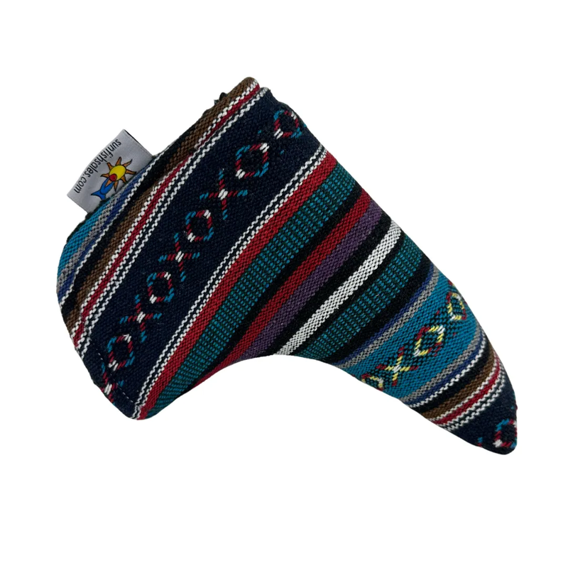 Sunfish: Hand Woven Blade Putter Cover With Magnetic Closure