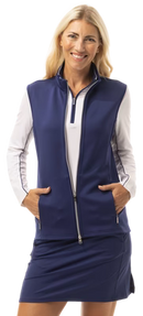 SanSoleil: Ladies SolLayer Zip Vest- 900512 Clothing