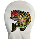 Sunfish: Hand Embroidered Driver Headcover - Largemouth Bass
