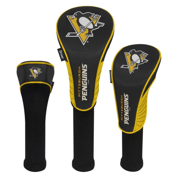 Team Effort: NHL Headcover Set - Pittsburgh Penguins