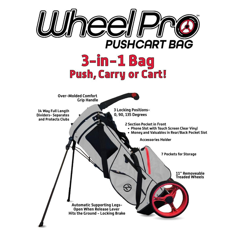 Zero Friction: Wheel Pro Pushcart Bag