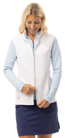 SanSoleil: Ladies SolLayer Zip Vest- 900512 Clothing