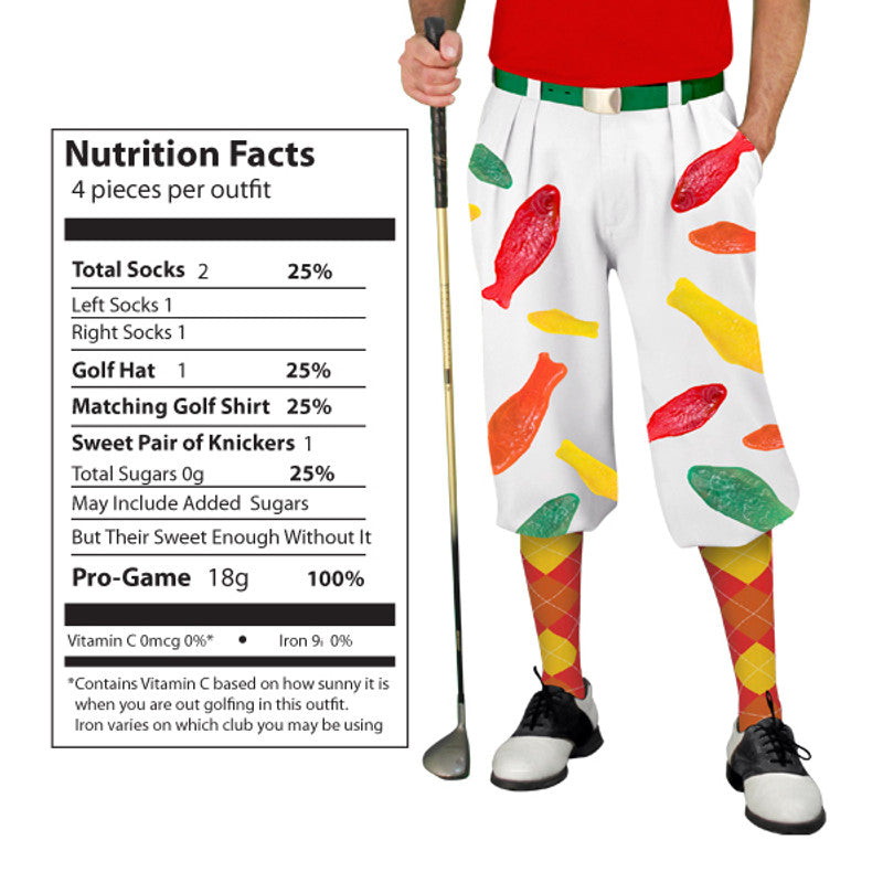 Golf Knickers: Mens Sknickers Knickers Outfit - Sweetish Trout