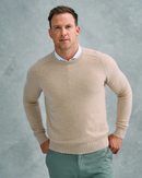 B.Draddy: Men's Cashmere Crewneck Sweater - 007