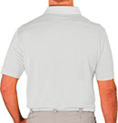 Golf Knickers: Mens Argyle Utopia Golf Shirt - N: Taupe/White Clothing
