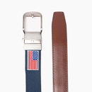 Nexbelt: Men's Newport USA Ratchet Golf Belt - Navy 1.38" [35mm]