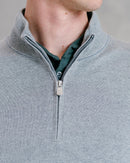 B.Draddy: Men's Quarter Zip Sweater - The Schoen