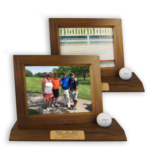Eureka Golf: Hole-In-One Desktop Photo/Scorecard Display