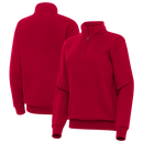 Antigua: Women's Essentials 1/4 Zip Fleece Pullover - Victory 105484 Clothing