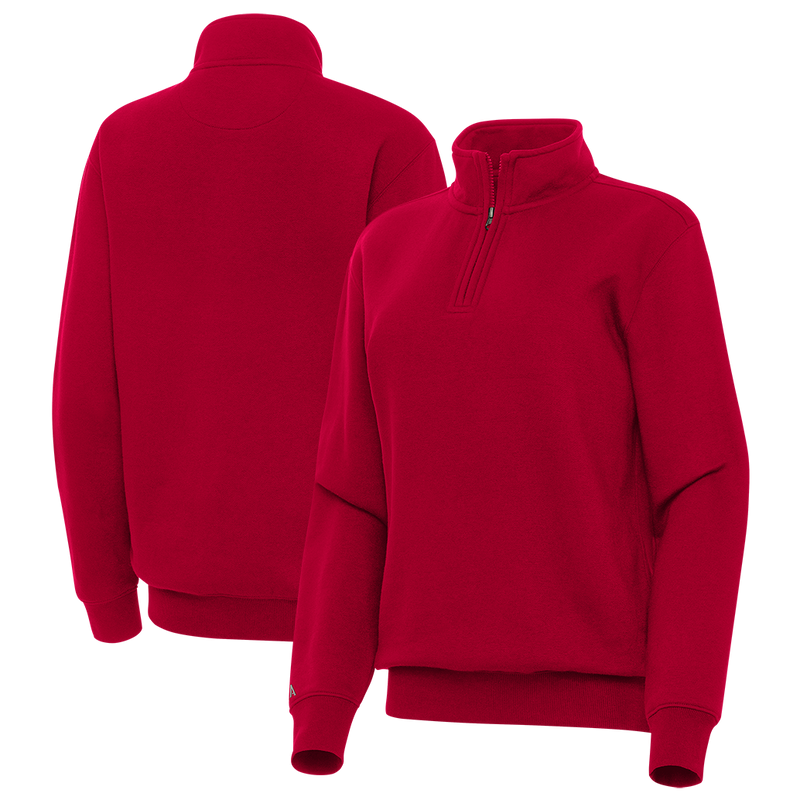 Antigua: Women's Essentials 1/4 Zip Fleece Pullover - Victory 105484