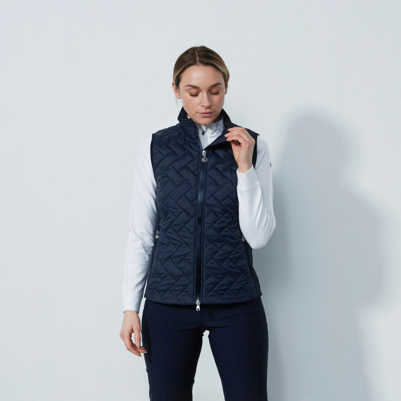 Daily Sports: Women's Bonnie Padded Vest - Dark Navy