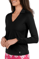 Golftini: Women's Lisa Long Sleeve Sport Polo