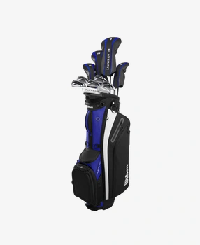 Wilson: Complete Steel Golf Club Set Carry Bag - Playerfit