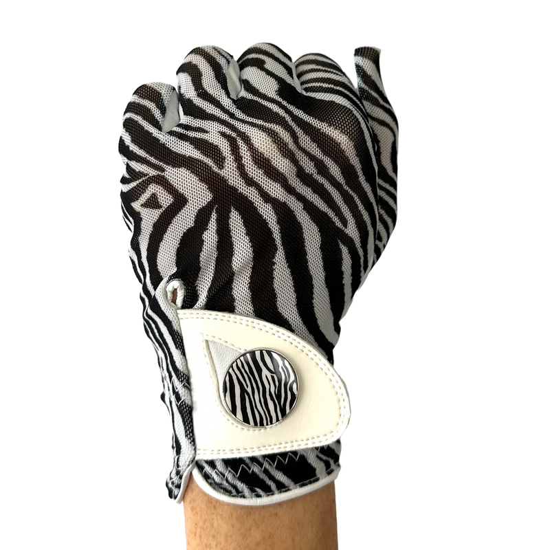 Hand Candy - Women's Golf Glove - Zebra (Left Hand)