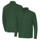 Antigua: Men's Essentials Intent 1/4 Zip Pullover - Dark Pine 105640 Clothing