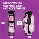 Taboo Fashions: Ladies 14 Way Resort Collection Golf Cart - Pink Mandala