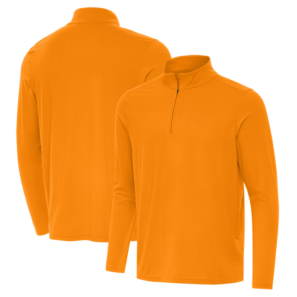 Antigua: Men's Essentials Intent 1/4 Zip Pullover - Tennesee Orange 105640