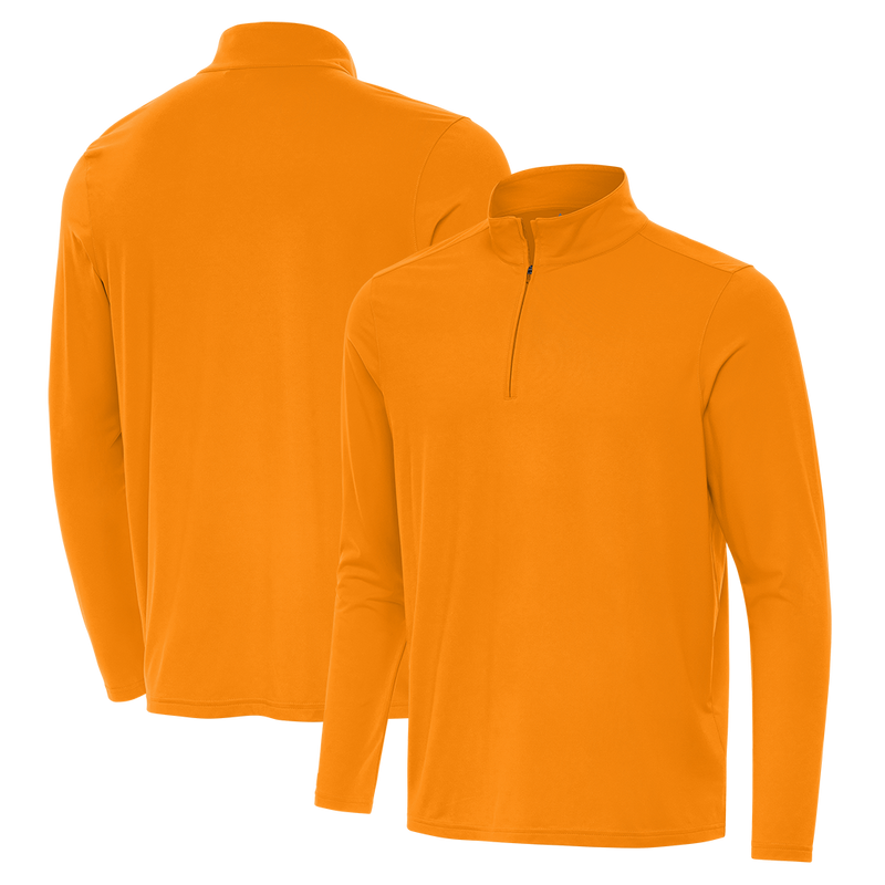 Antigua: Men's Essentials Intent 1/4 Zip Pullover - Tennesee Orange 105640