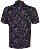 Tattoo Golf: 19th Hole Cool-Stretch Golf Shirt - Neon Clothing