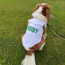 Caddie Uniform: Custom Caddie Bib for Dogs (25-90 lbs)