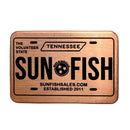 Sunfish: Ball Marker - Sunfish Tennessee License Plate