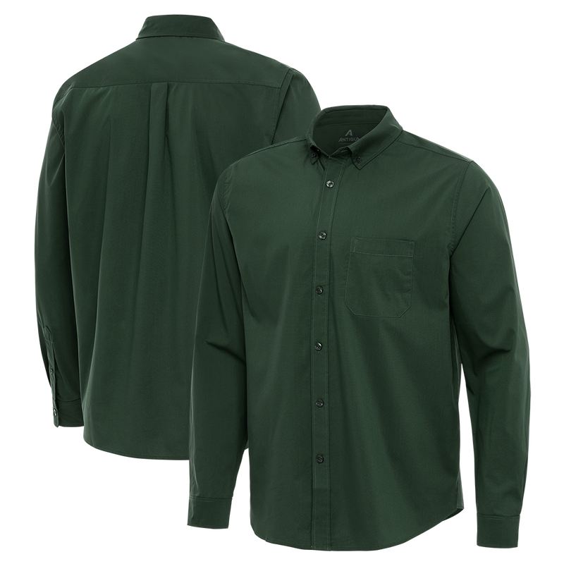 Antigua: Men's Essentials Long Sleeve Polo - Flight 104939