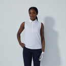 Daily Sports: Women's Fairway Sleeveless Sleeve Polo - White