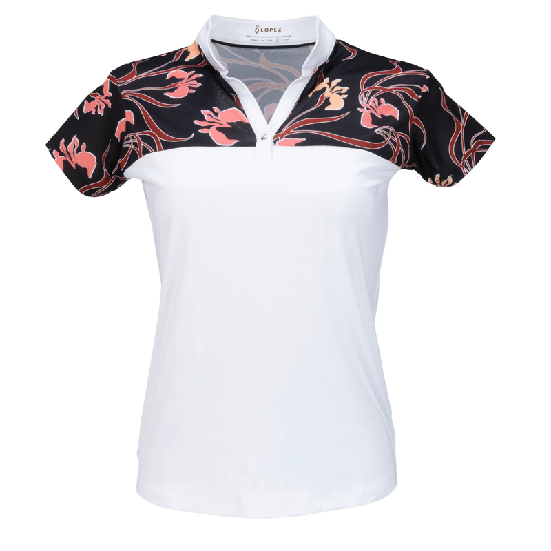 Nancy Lopez Golf: Women's Short Sleeve Polo - Minx