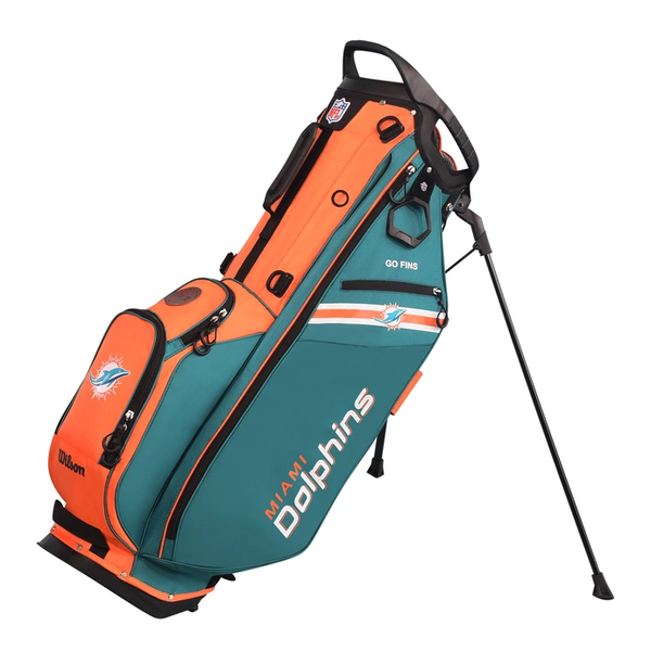 Men's Wilson NFL Carry Golf Bag deals '21 - Miami Dolphins LOOK AT PICS!