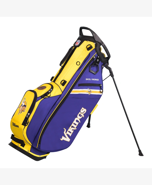 Wilson: NFL Stand Golf Bag - Minnesota Vikings