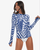 BloqUV x JANTZEN Collab: Women's UPF 50 24/7 Long Sleeve Top (2001J) - Wild Curves Clothing