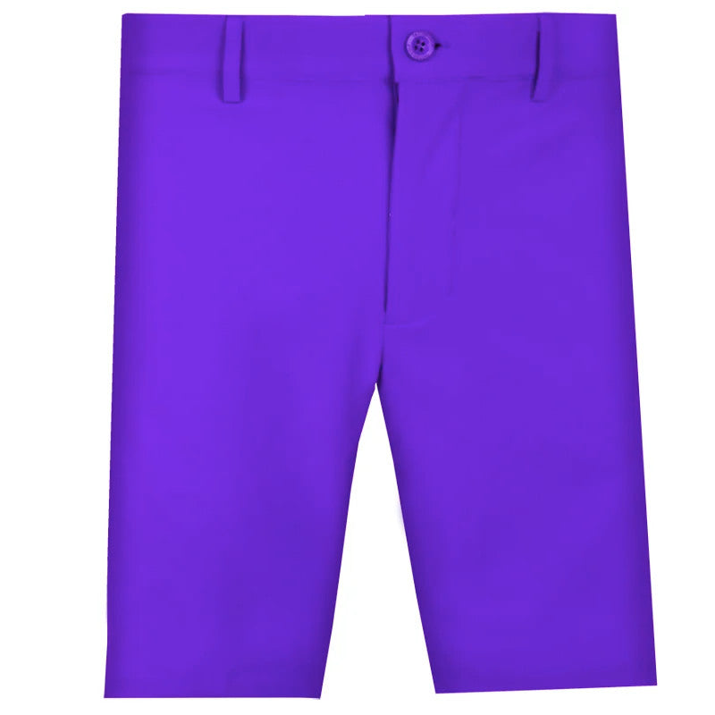 Tattoo Golf: Men's OB ProCool Performance Golf Shorts - Purple