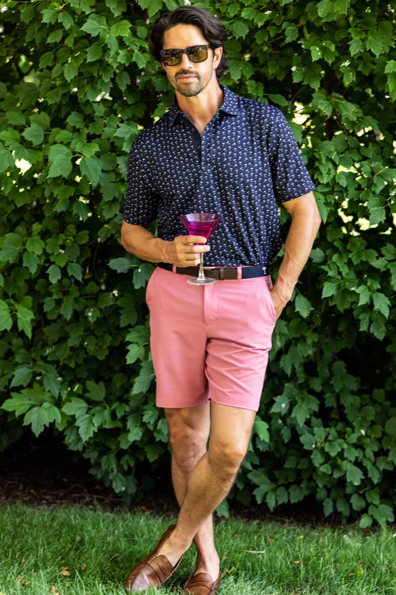 Golftini: Men's Martini Performance Polo