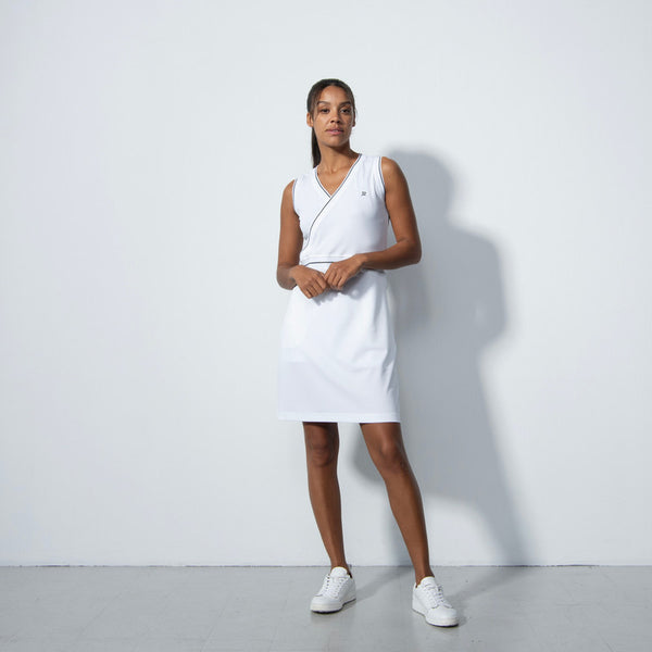 Daily Sports: Women's Paris Sleeveless Dress - White