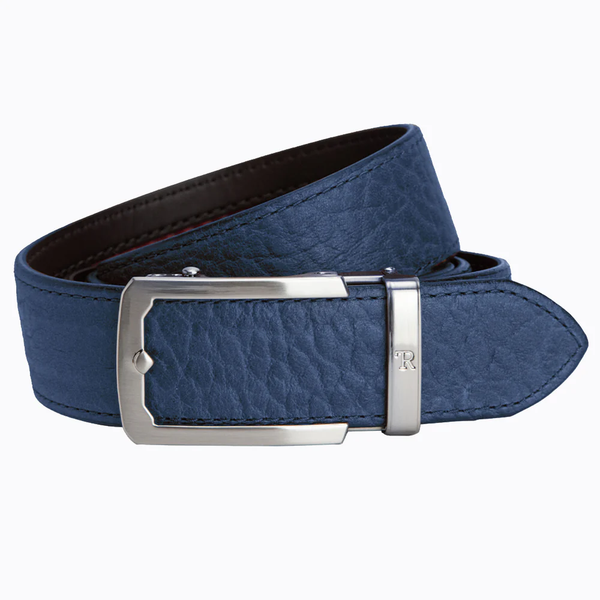 Nexbelt: Men's Bison Luxury Rowland Thomas Belt 1.5" [38mm] -  Navy