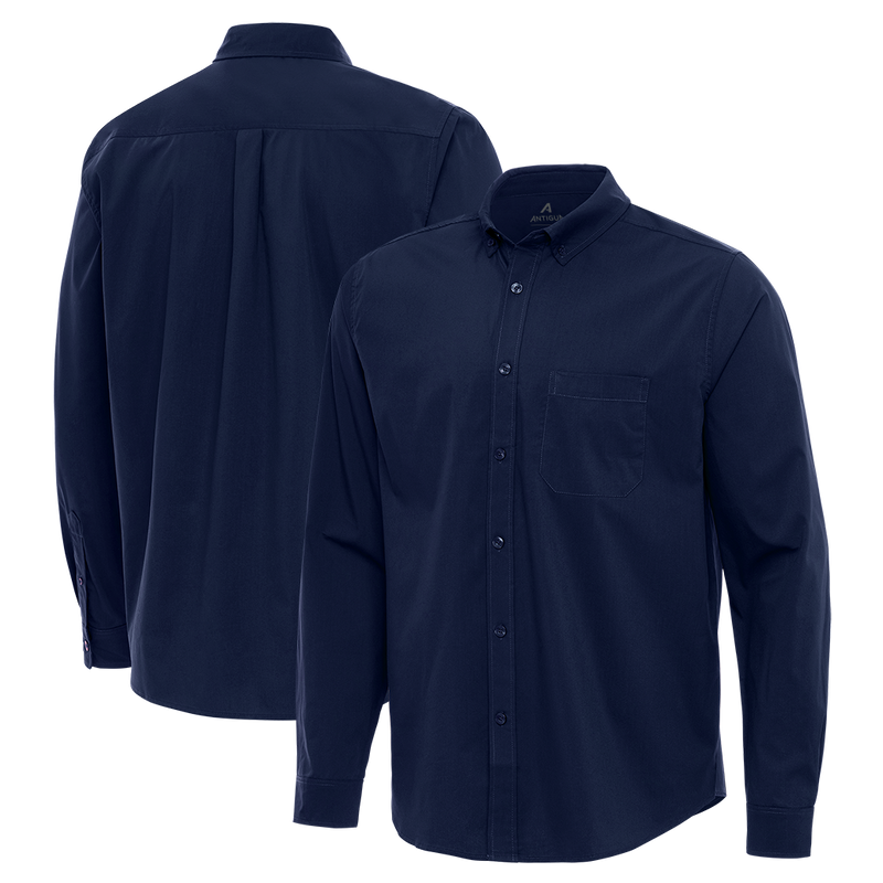 Antigua: Men's Essentials Long Sleeve Polo - Flight 104939