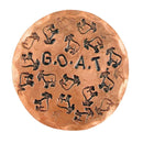 Sunfish: Hand Stamped Copper Ball Marker - G.O.A.T