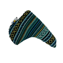 Sunfish: Hand Woven Blade Putter Cover With Magnetic Closure