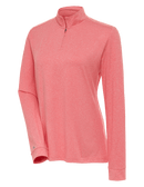 Antigua: Women's Essentials 1/4 Zip Mock Polo - Mentor 105240 Clothing