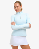 BloqUV: Women's UPF 50 Mock Zip Top (3001)
