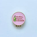 Sassy Caddy: Golf Ball Markers - Birdies, Bogeys & Brunch